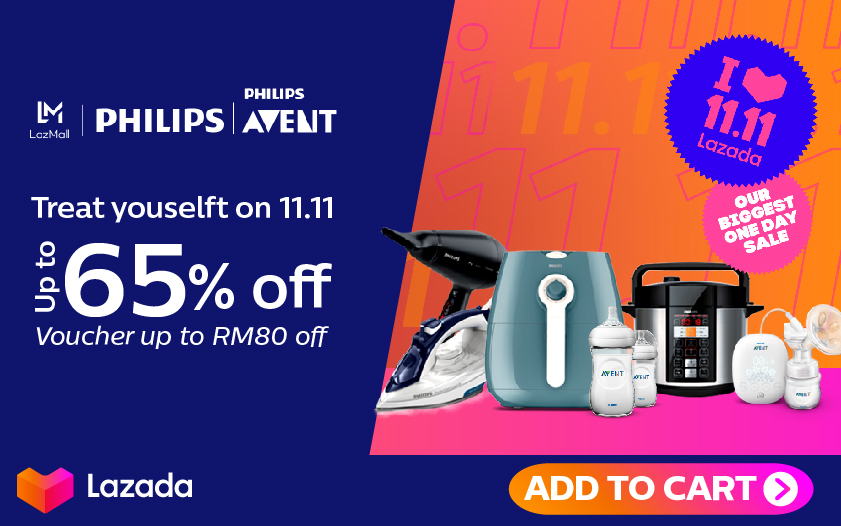 11.11 sale -tefal philips dyson