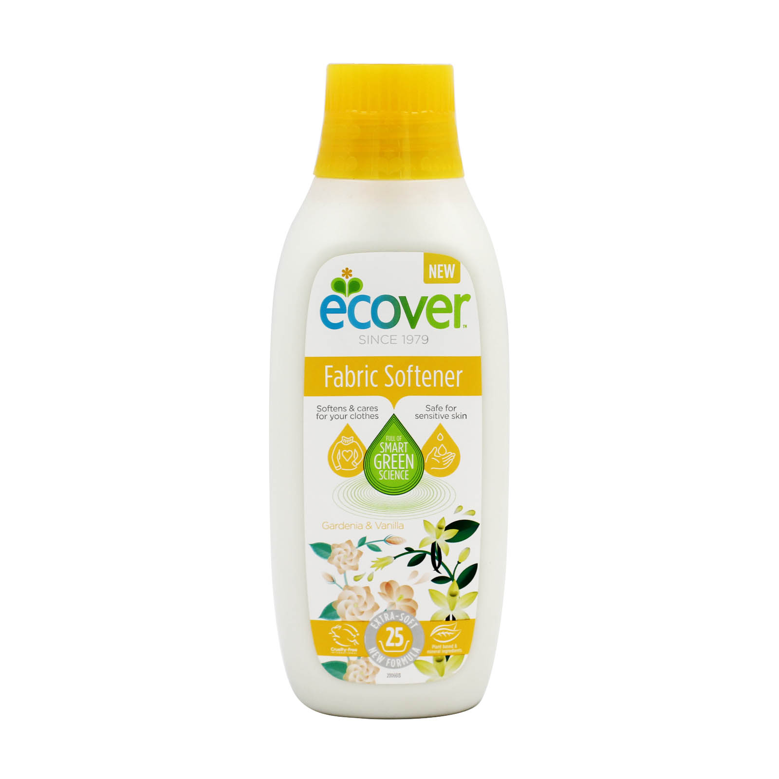 Ecover Fabric Conditioner/Softener – Gardenia & Vanilla 0.75L (25wash)