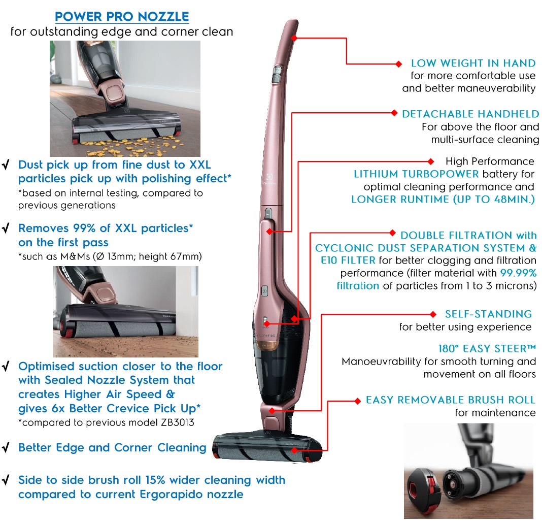 Cordless vacuum best sale suction power comparison