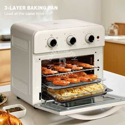 TJean Air Fryer Oven Cooker Inverter 18L Multifunctional